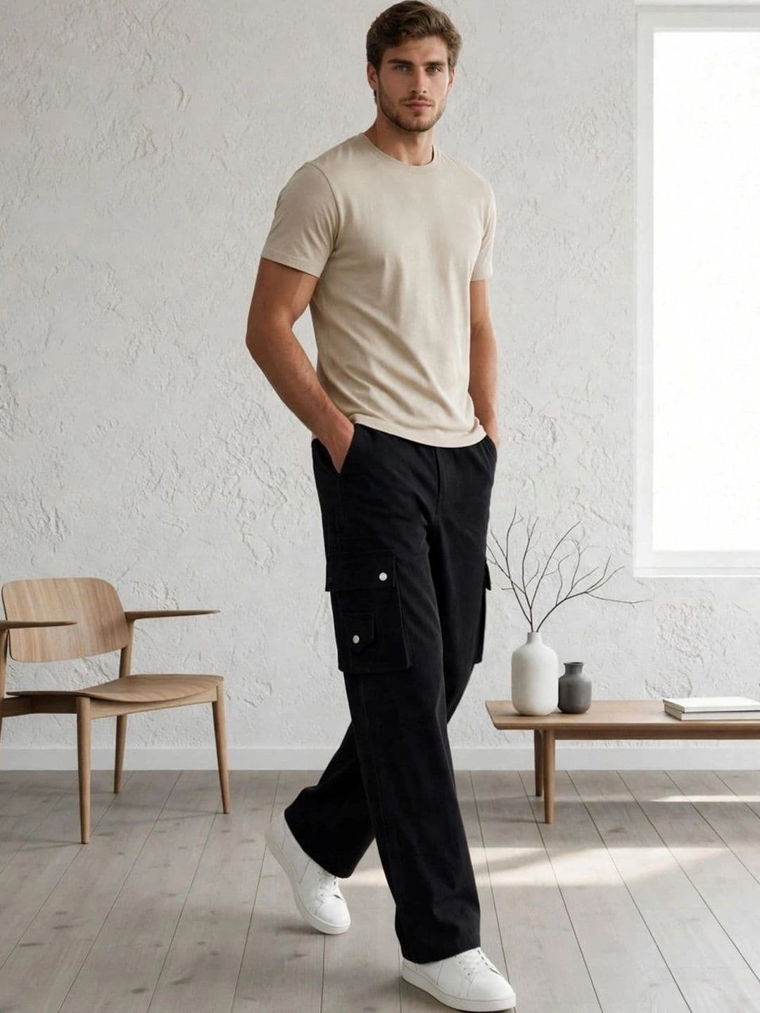 Moda Star Men Classic Regular Fit Mid-Rise Stretchable Jeans thumbnail 3