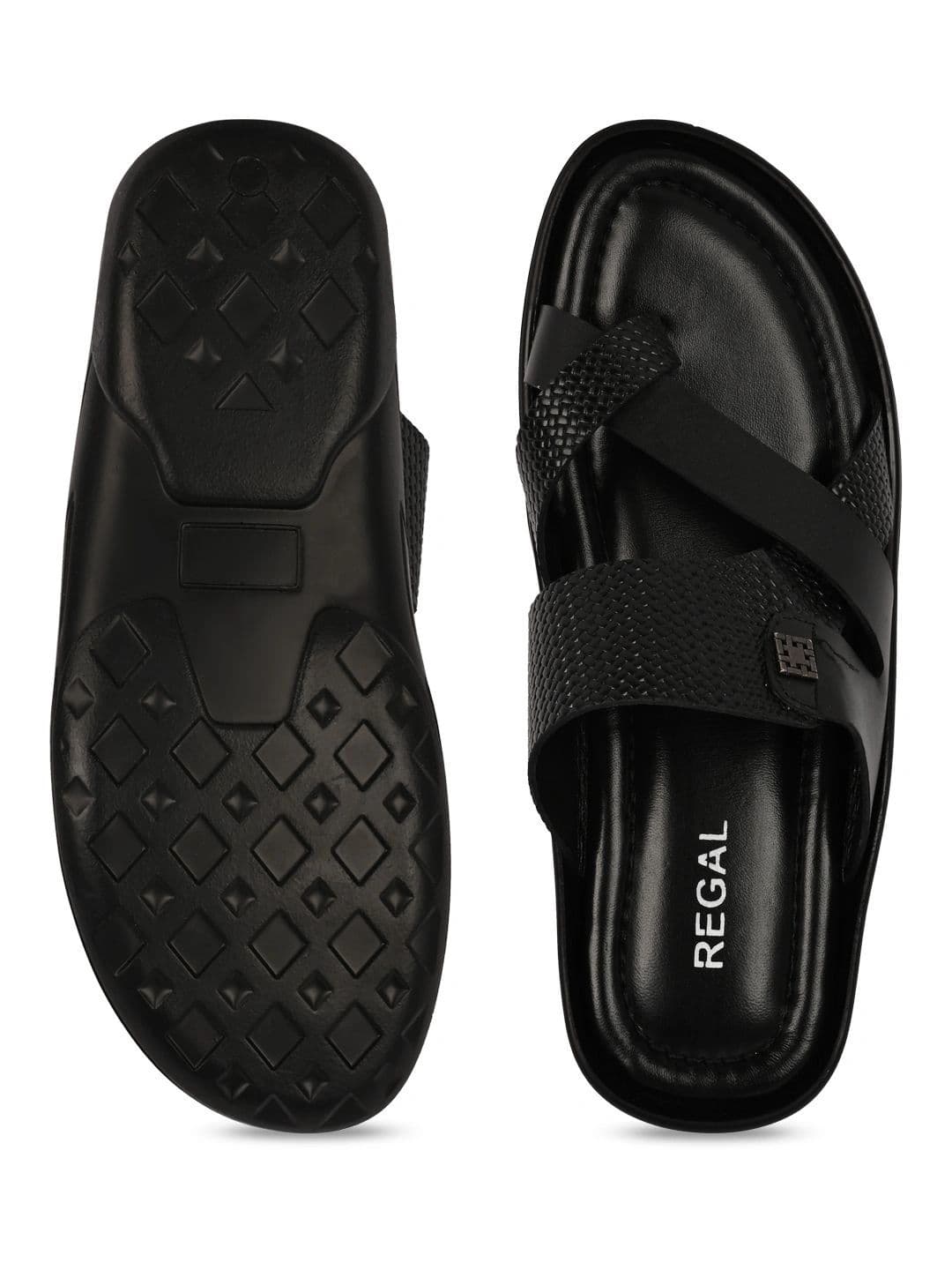 Regal Men Leather Comfort Sandals thumbnail 7