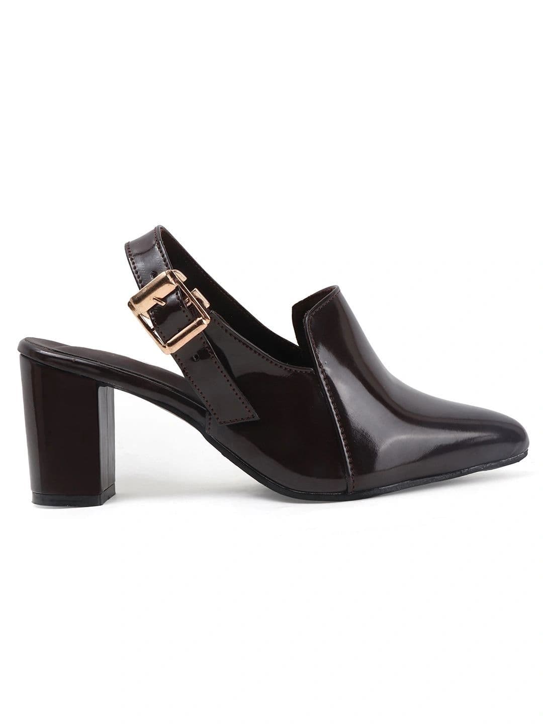 SELFIEE Block Pumps with Buckles thumbnail 3