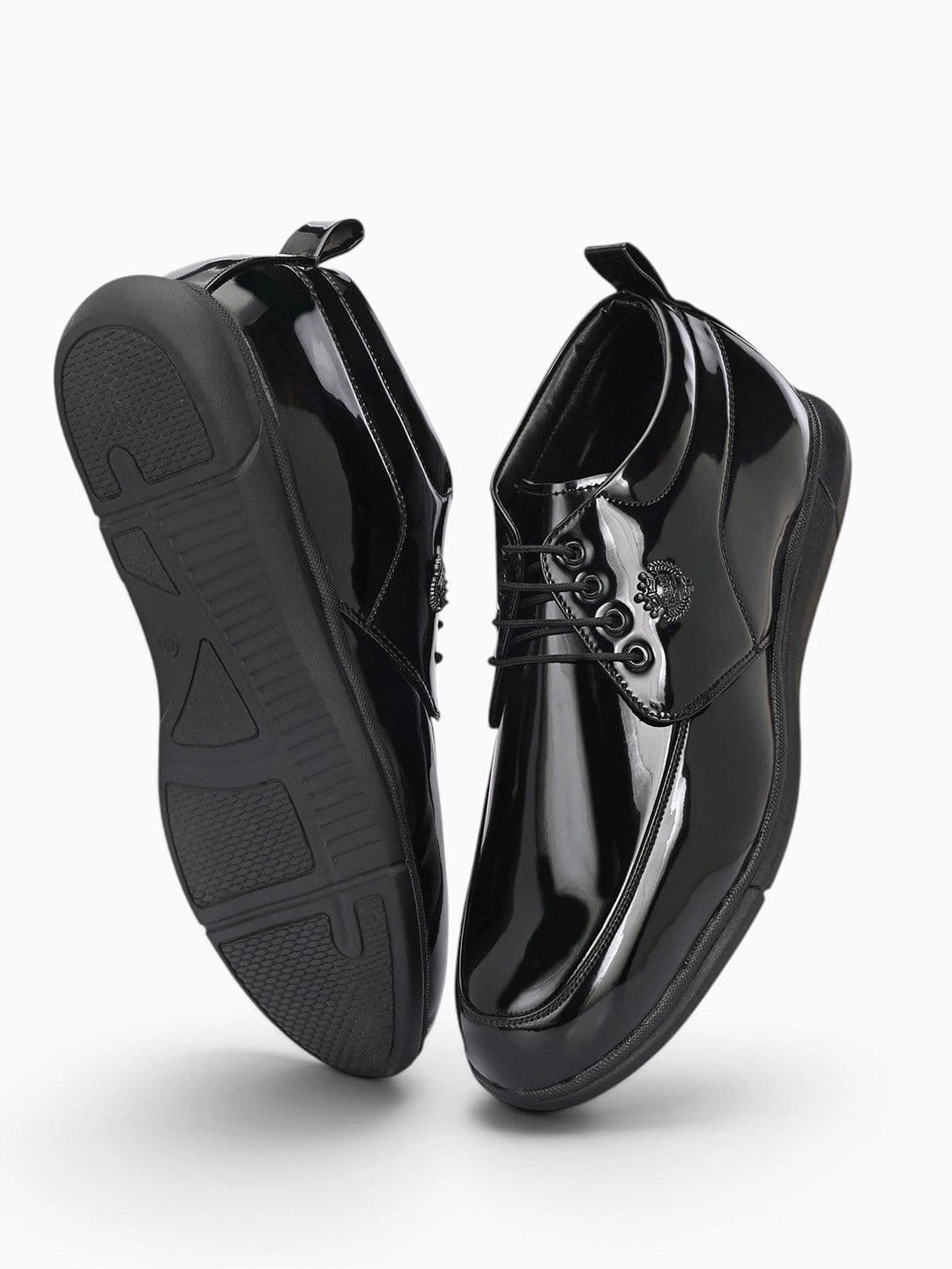 INVICTUS Men Round Toe Lace-Ups Formal Derbys Shoes thumbnail 3