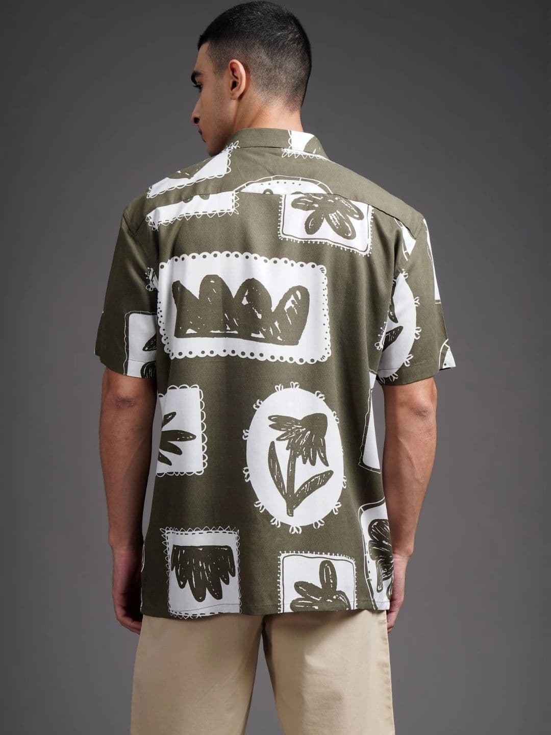 PAUL STREET Men Relaxed Printed Casual Shirt thumbnail 4