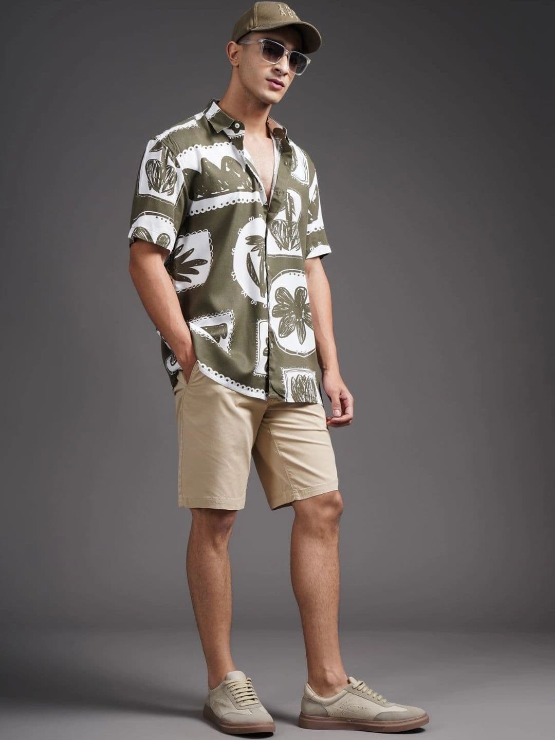 PAUL STREET Men Relaxed Printed Casual Shirt thumbnail 6