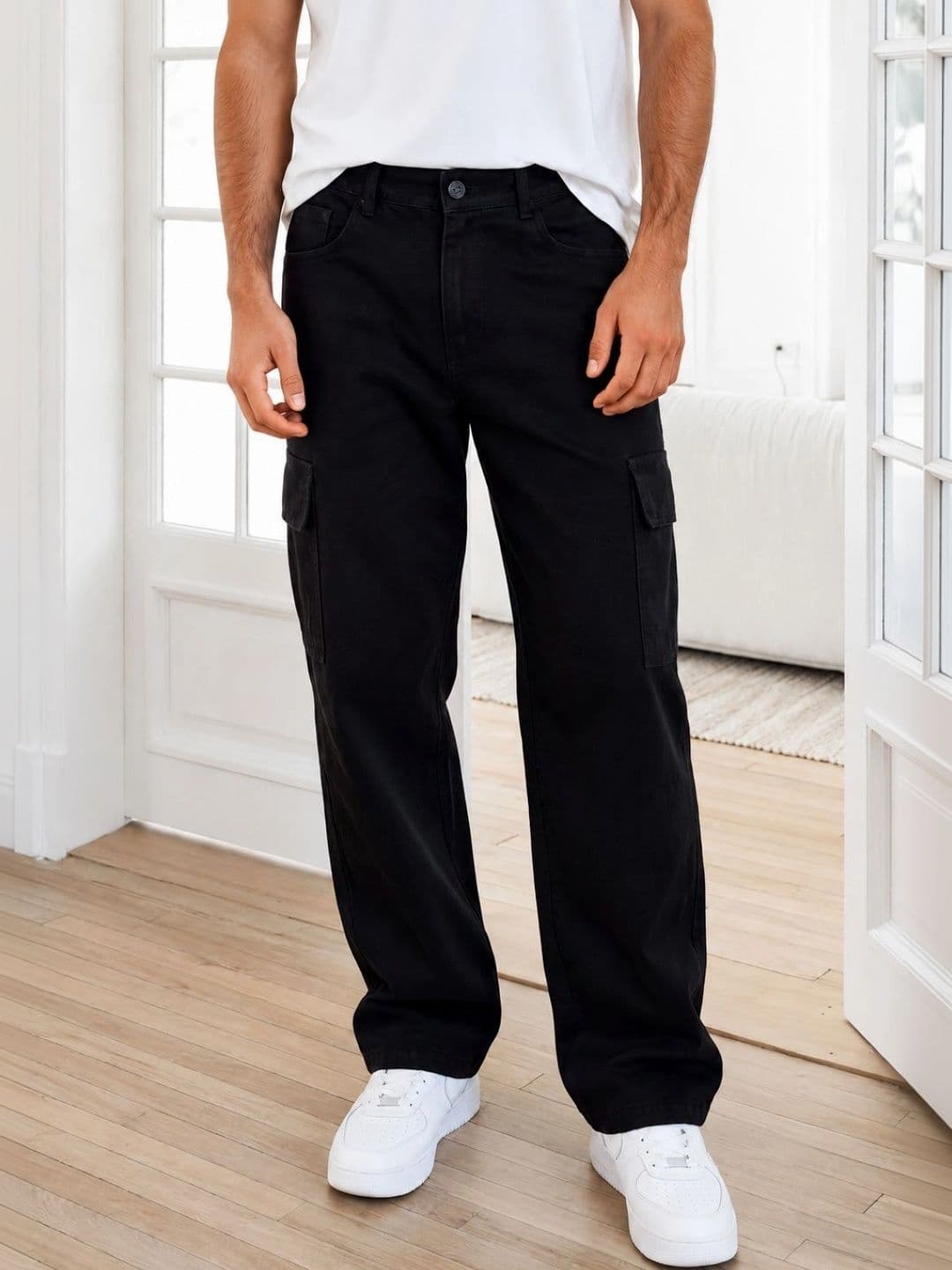 Moda Rapido Men Classic Relaxed Fit Mid-Rise Stretchable Jeans - view 1