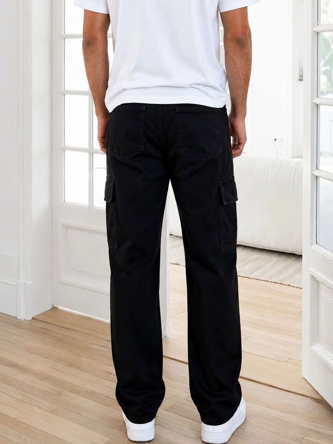 FLARING Men Classic Relaxed Fit Mid-Rise Stretchable Jeans thumbnail 2