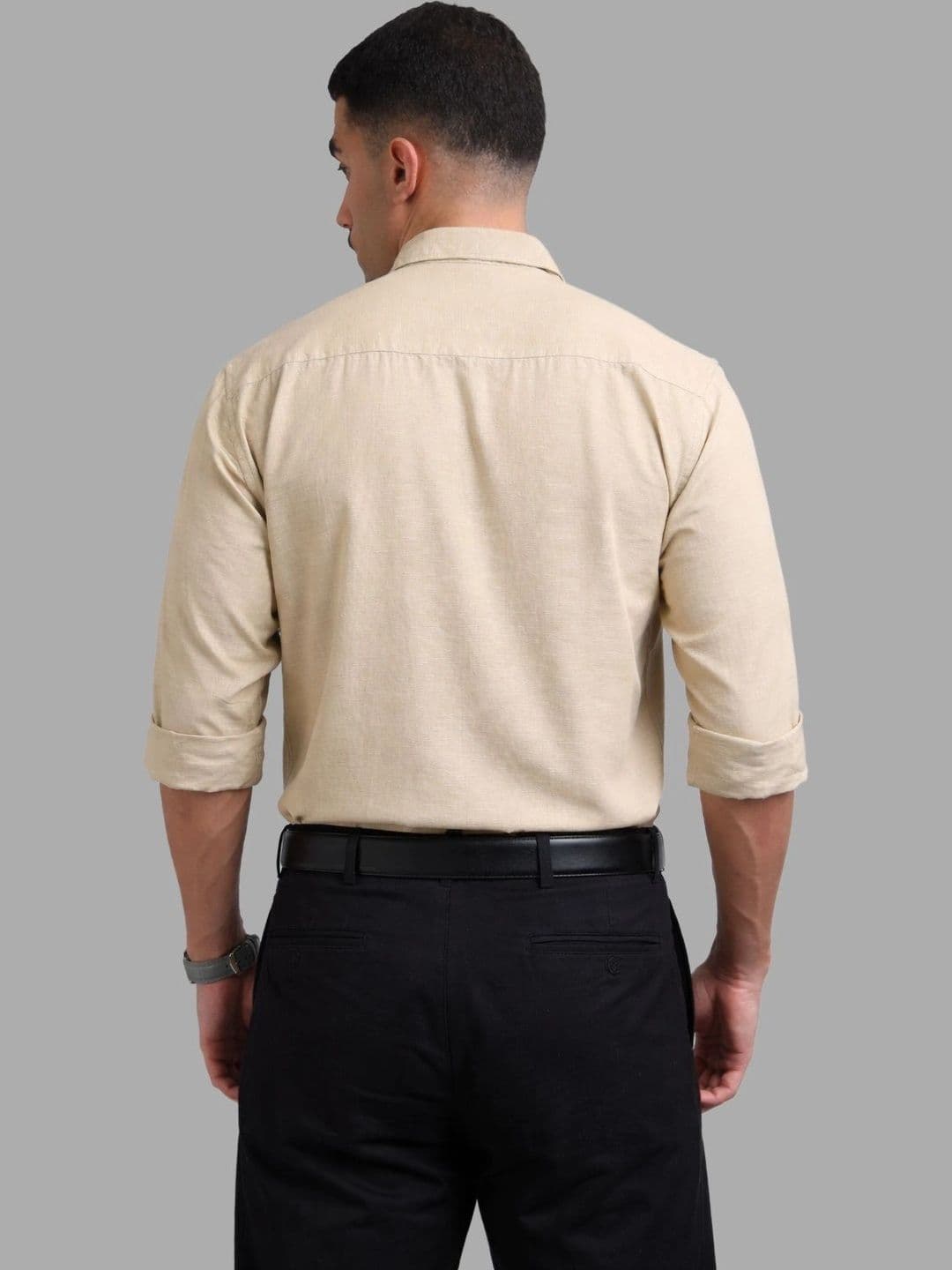 U.S. PITCHERS Men Modern Slim Fit Casual Shirt thumbnail 3