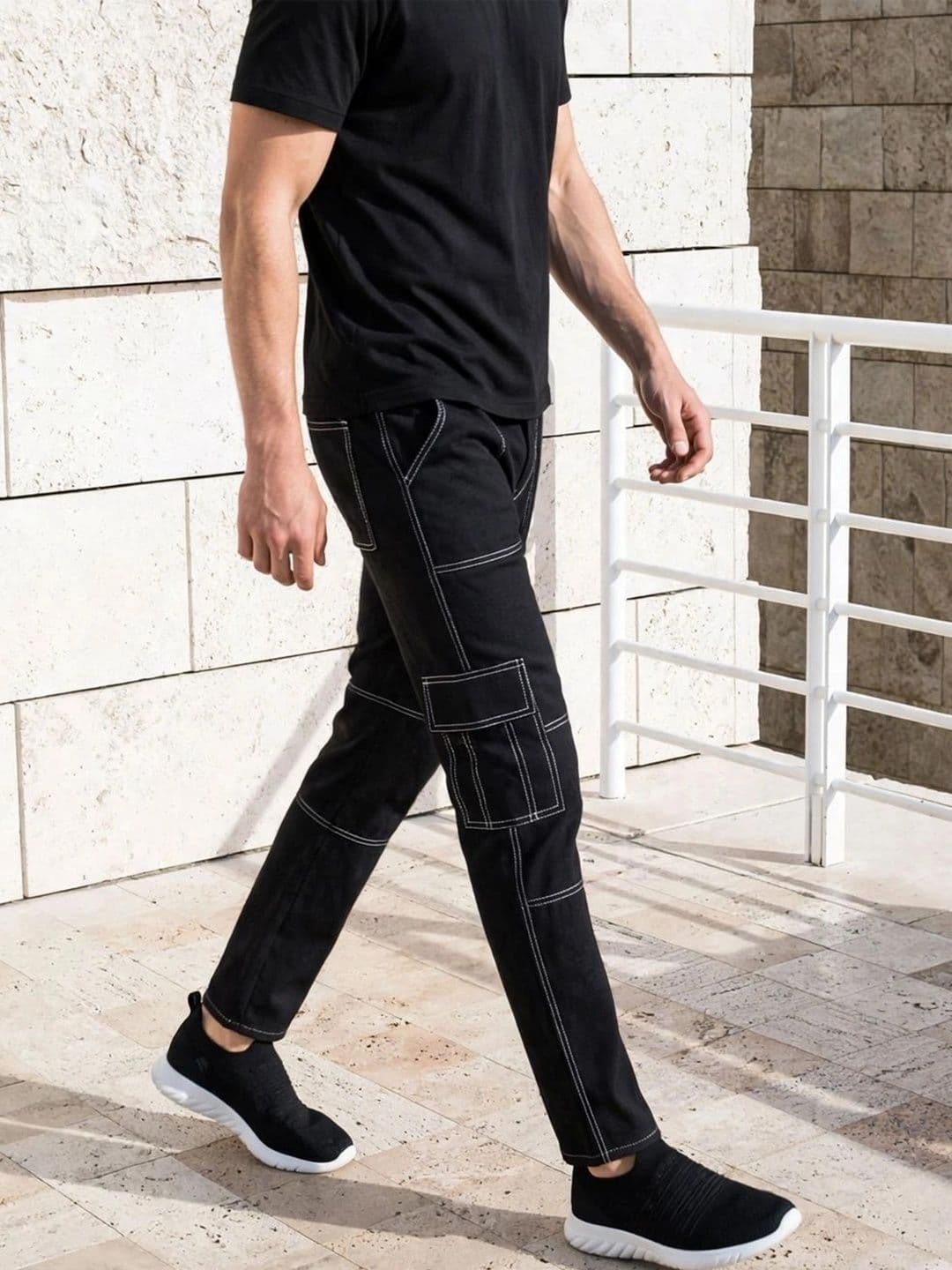 Moda Star Men Classic Regular Fit Mid-Rise Coated Stretchable Jeans thumbnail 5