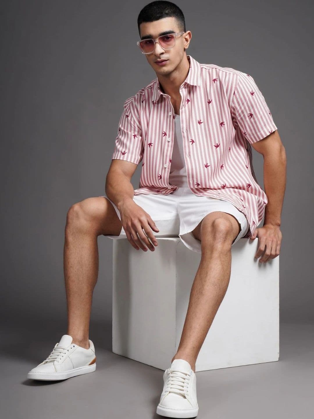 PAUL STREET Men Relaxed Printed Casual Shirt thumbnail 4
