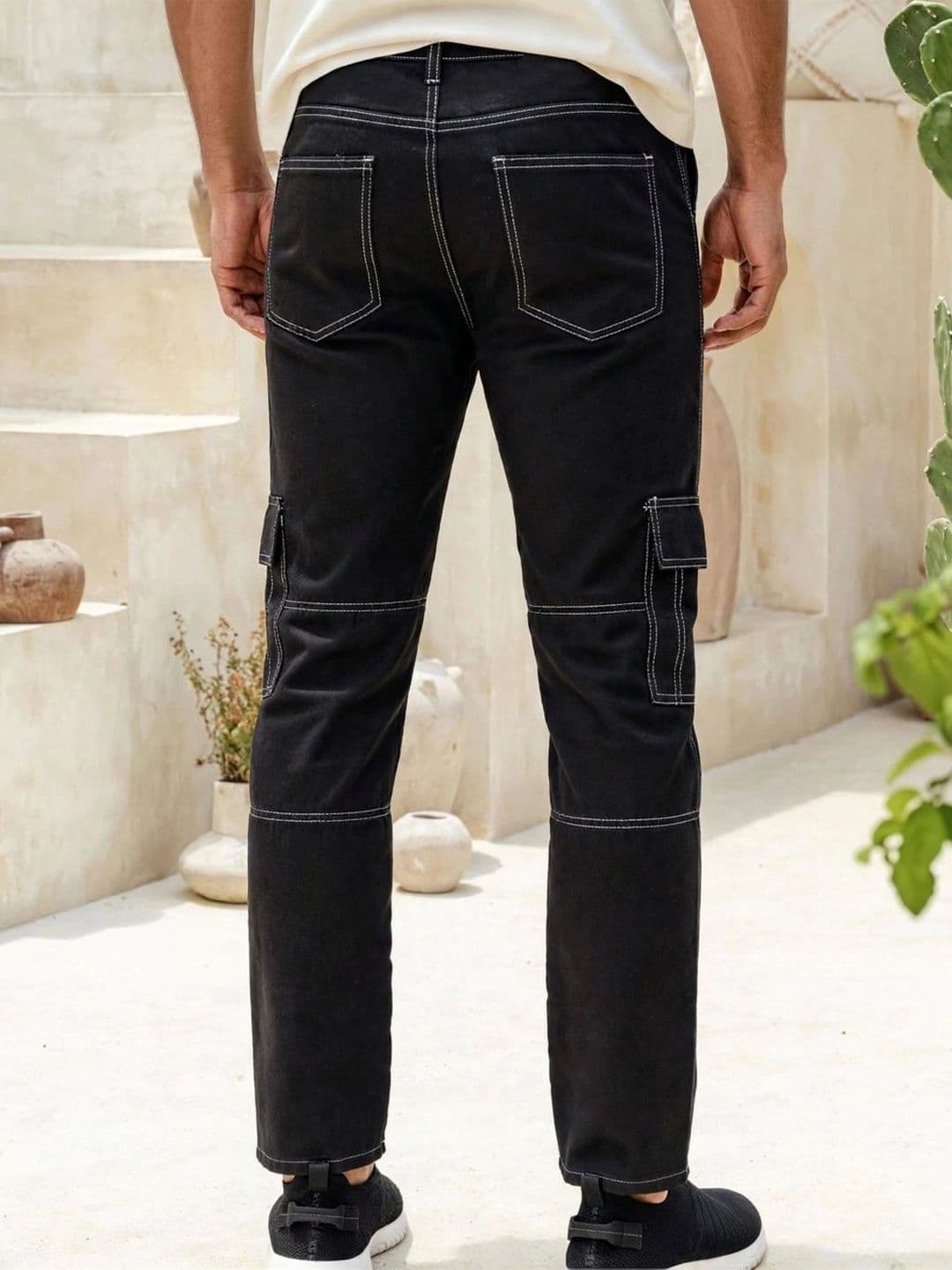 jeancherry Men Classic Regular Fit Mid-Rise Stretchable Jeans thumbnail 2
