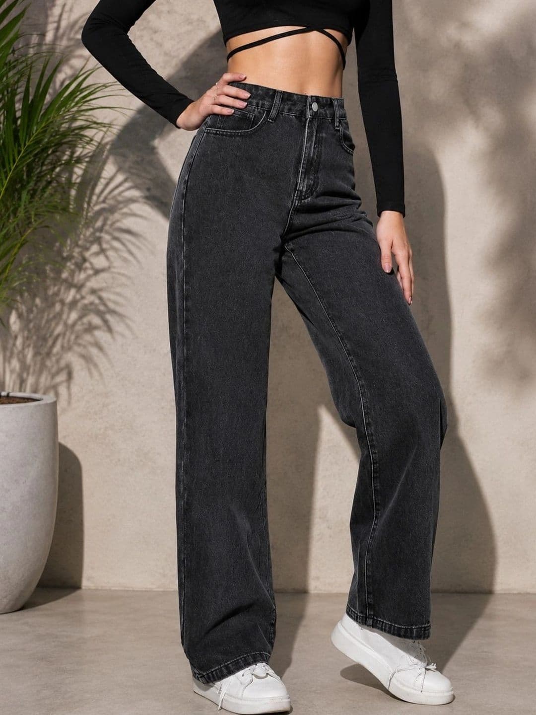 DENIMLOOK Women Flared High-Rise Jeans thumbnail 3
