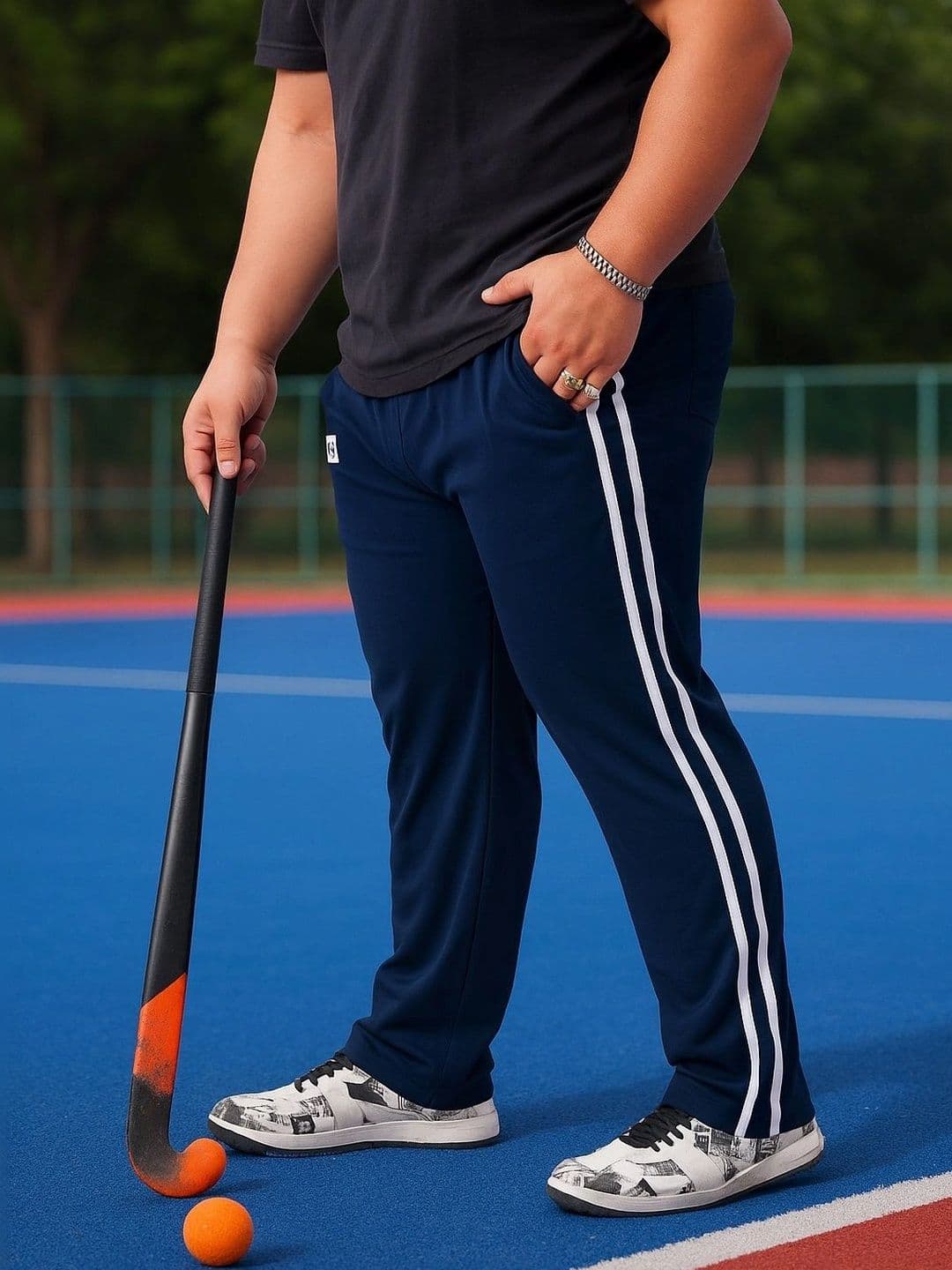 ADAAISTIC Men Relaxed Fit Dry Fit Training Track Pants thumbnail 6