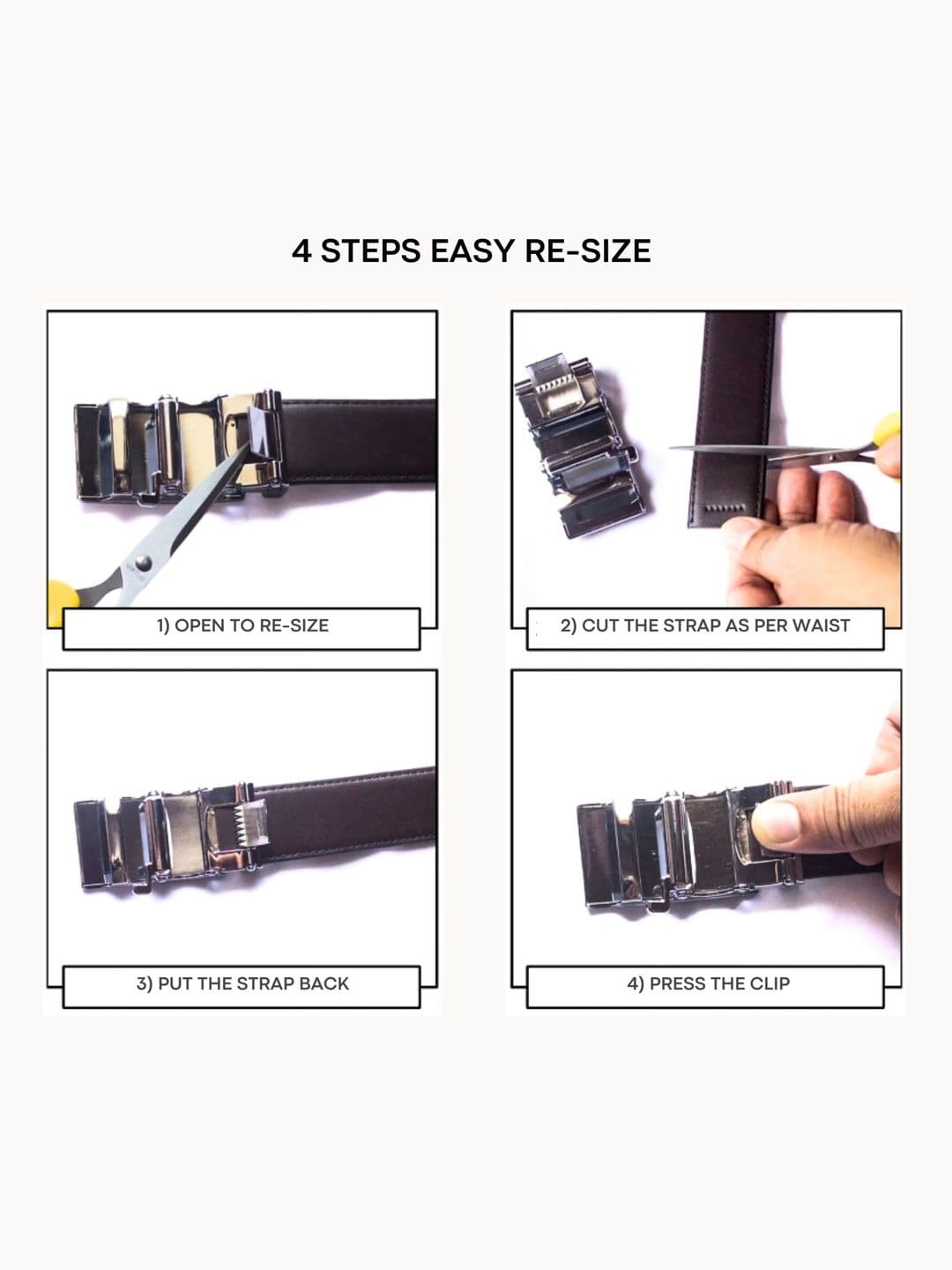 Roadster Men Textured Formal Belt thumbnail 3