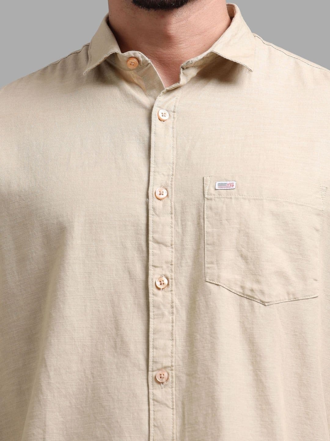 U.S. PITCHERS Men Modern Slim Fit Casual Shirt thumbnail 4