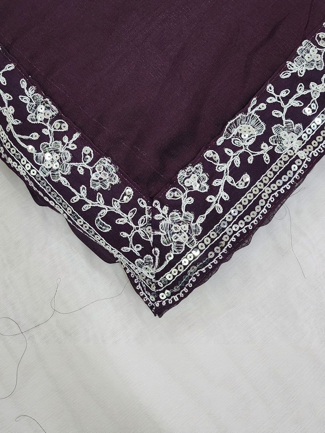 RENBRIZA Poly Georgette Saree thumbnail 4