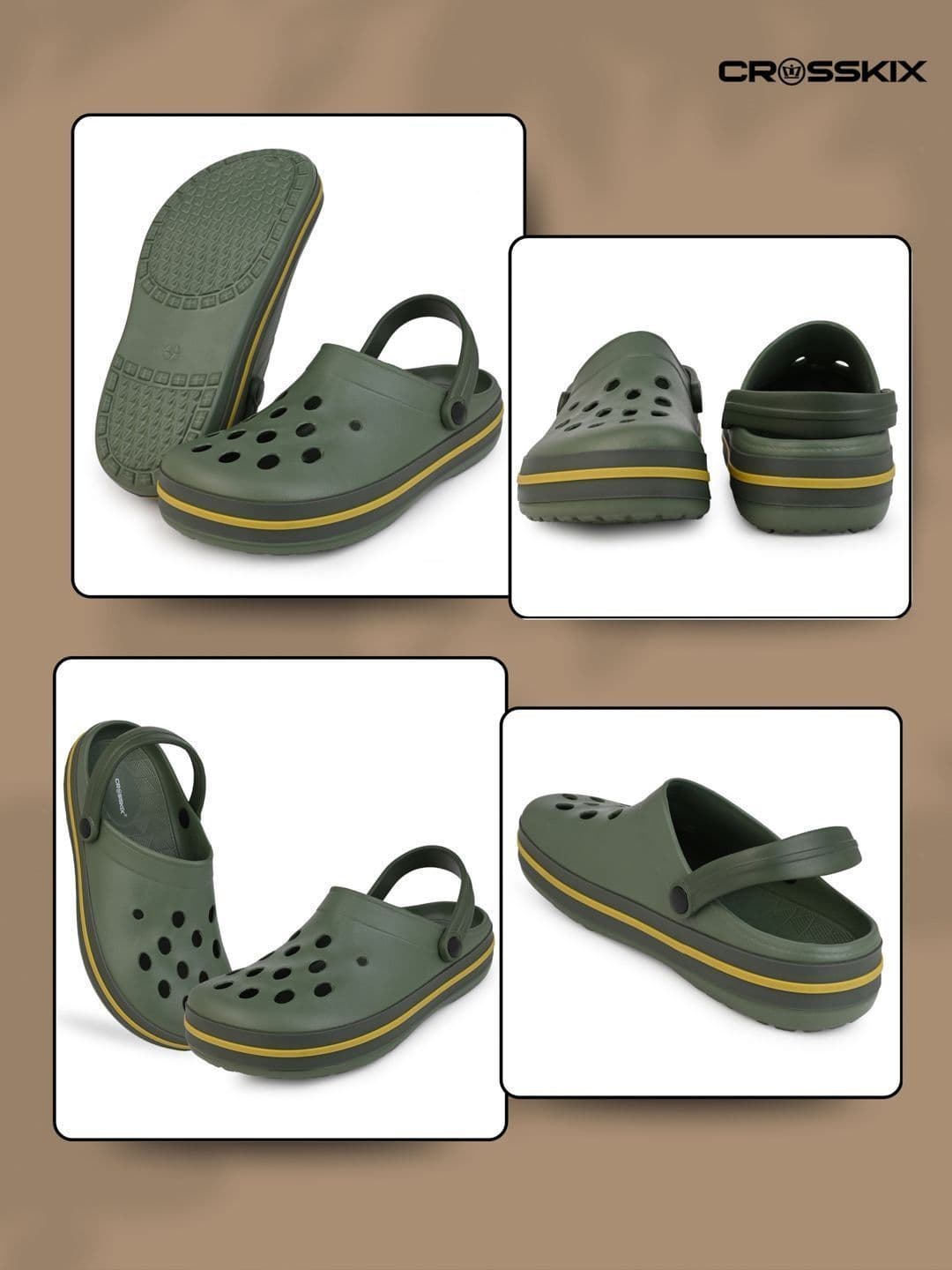 CROSSKIX Men Clogs Sandals thumbnail 7