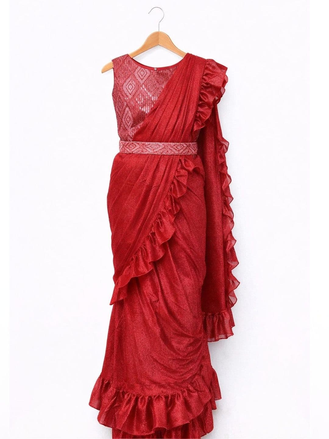 BAESD Dhoti Kanjeevaram Saree thumbnail 3