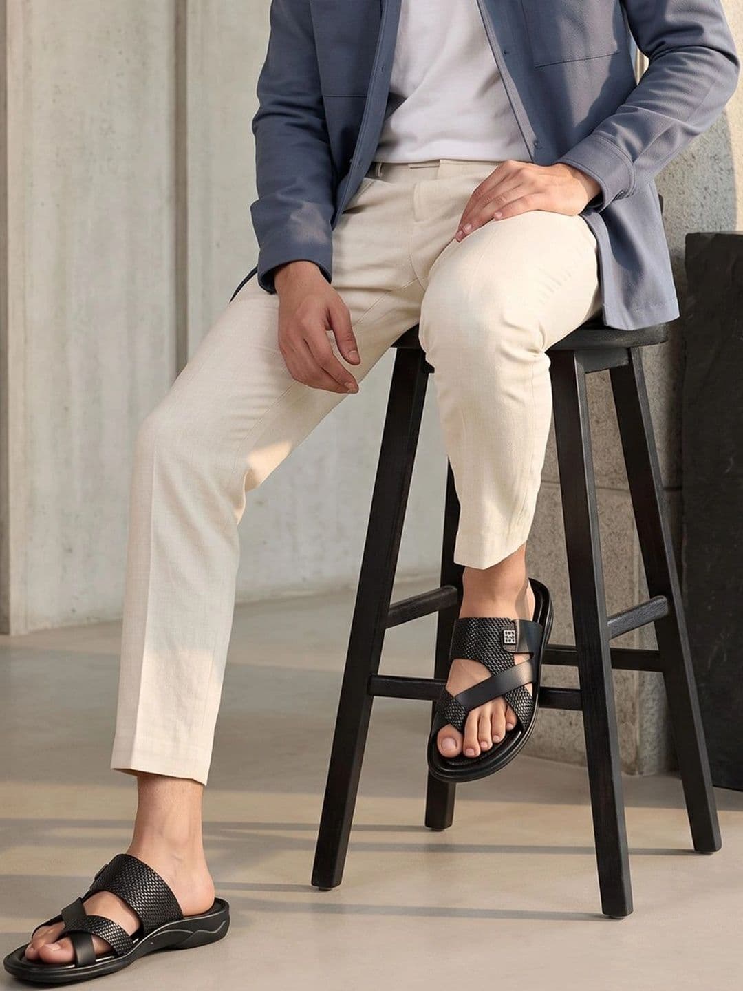 Regal Men Leather Comfort Sandals - view 1