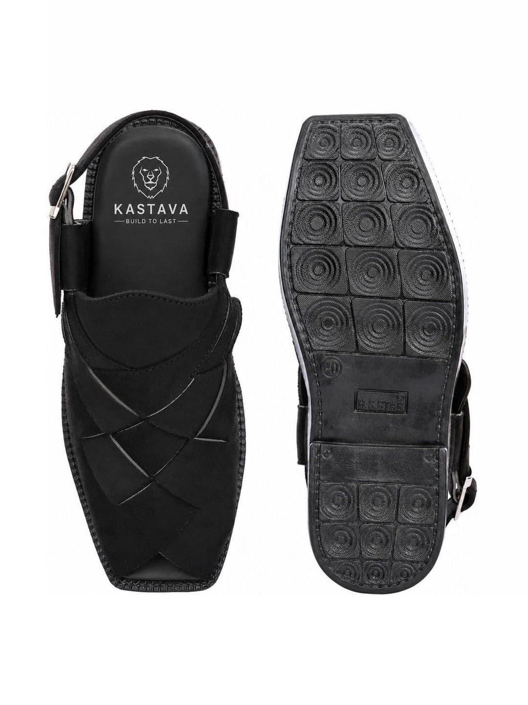 KASTAVA Men Shoe-Style Sandals thumbnail 6