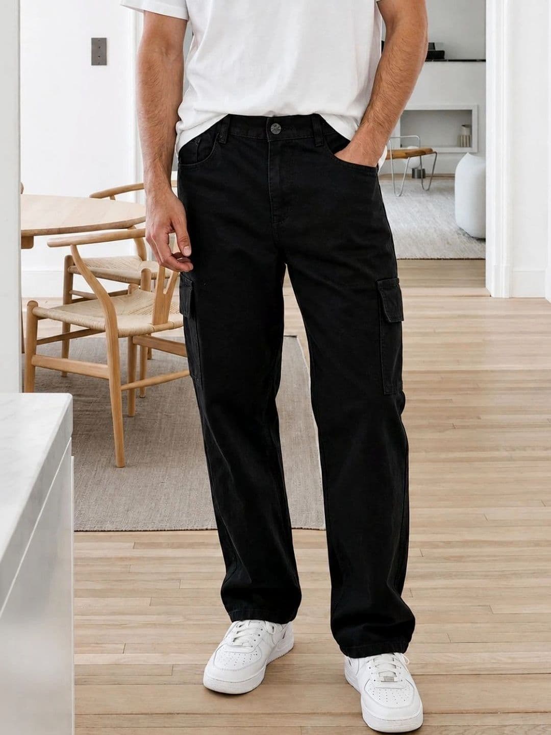 SZN Men Classic Relaxed Fit Mid-Rise Stretchable Jeans - view 1