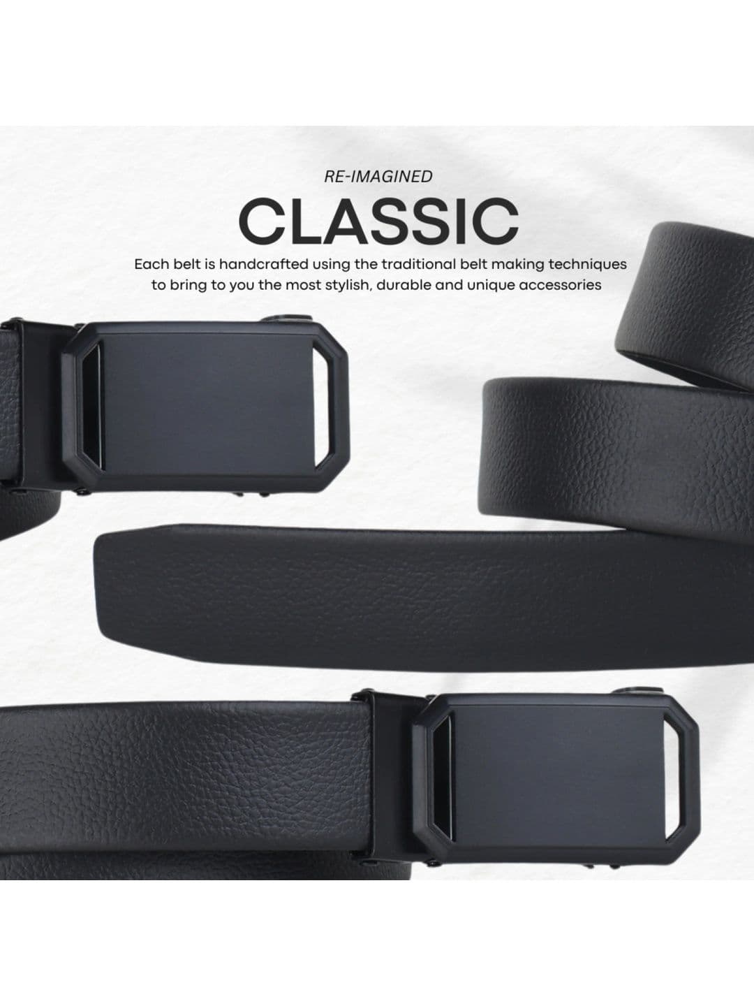 Roadster Men Textured Formal Belt thumbnail 6