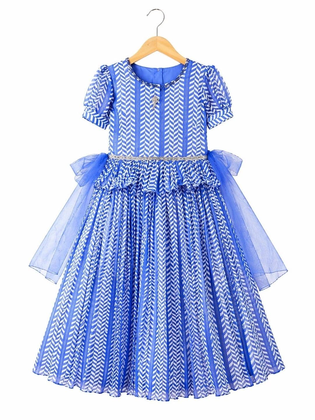 BAESD Girls Printed Ready to Wear Lehenga & thumbnail 2