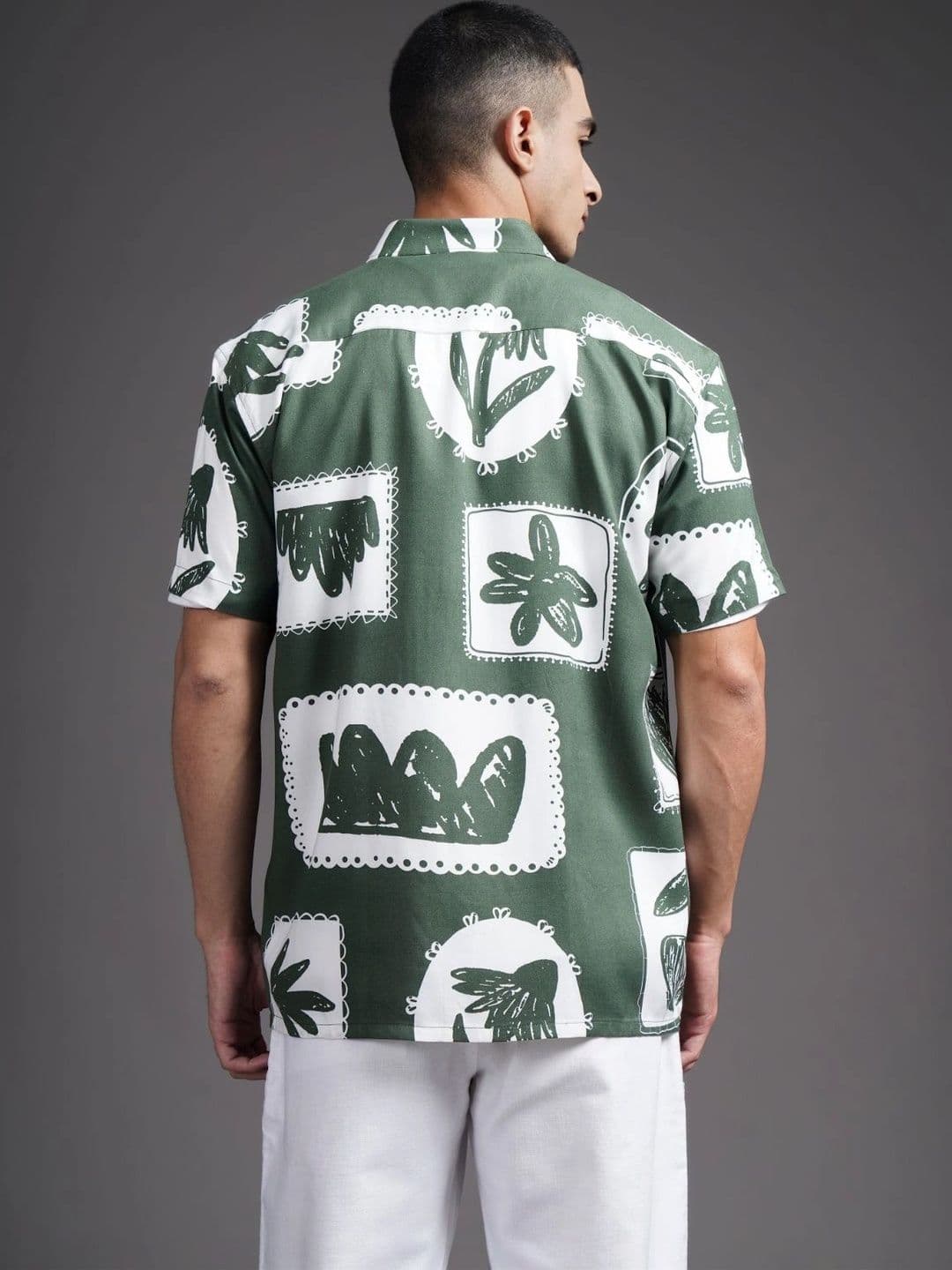 PAUL STREET Men Relaxed Printed Casual Shirt thumbnail 5