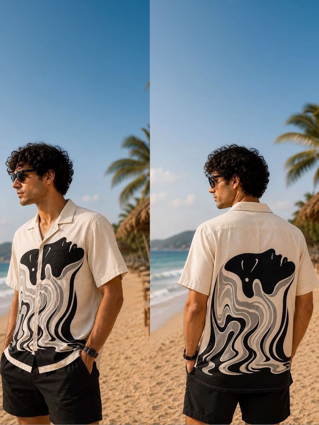 MADMOJO Men Relaxed Printed Casual Shirt thumbnail 5