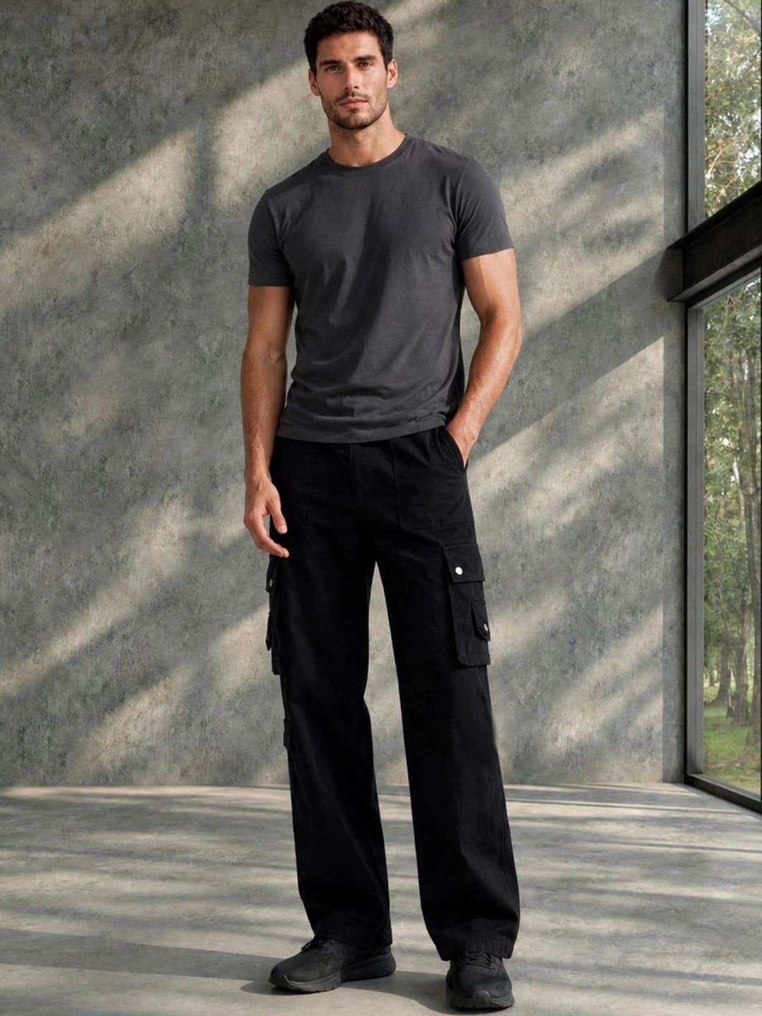 Moda Rapido Men Classic Easy Wash Trousers thumbnail 5