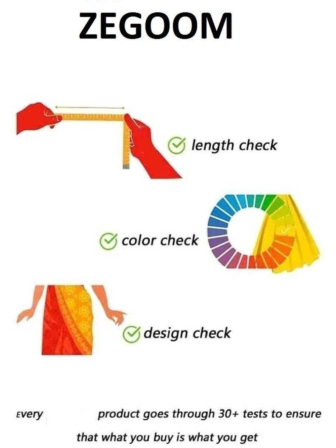 RENBRIZA Woven Design Embroidered Poly Georgette Saree thumbnail 7