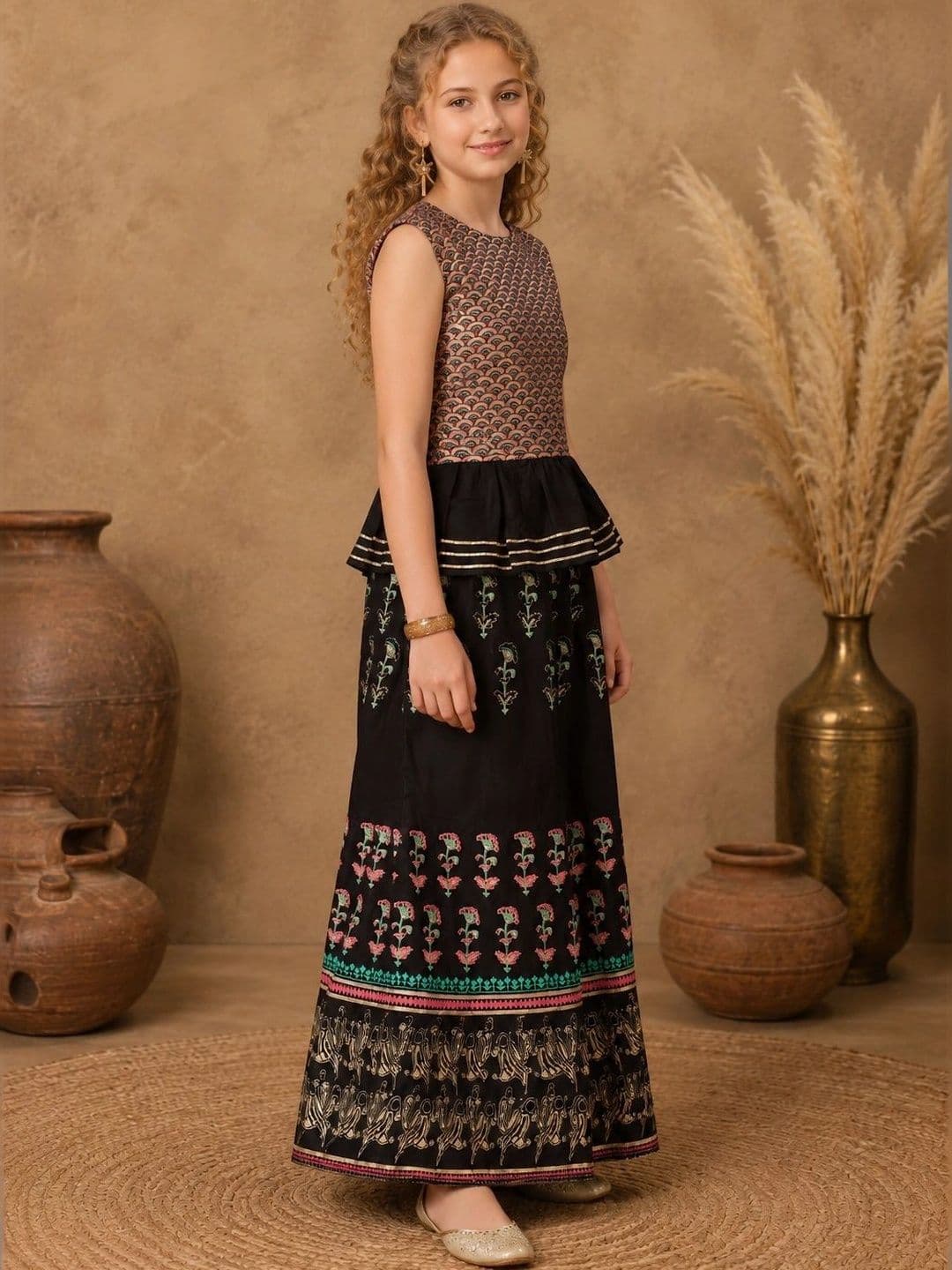 BAESD Girls Ready to Wear Lehenga & thumbnail 2
