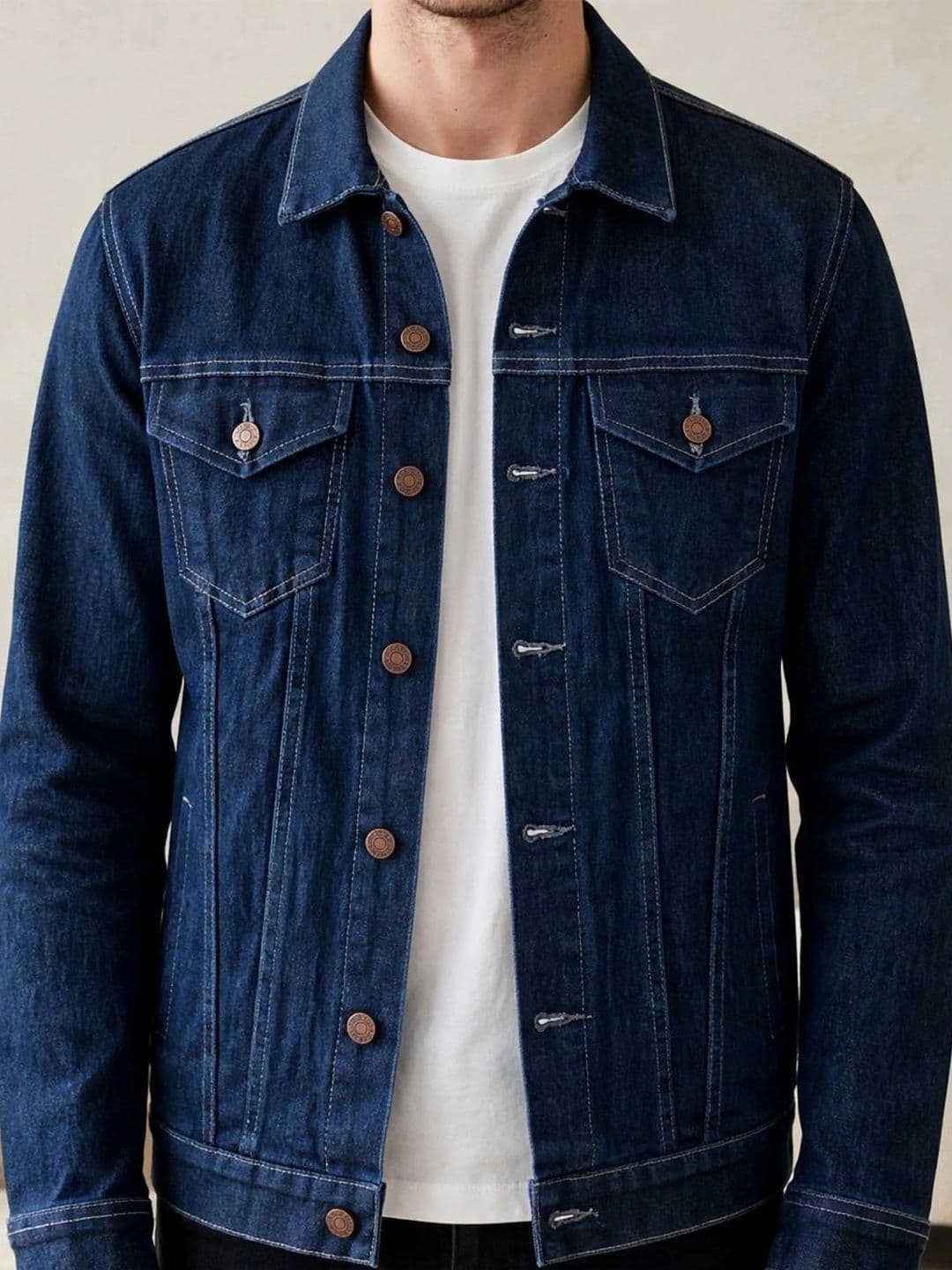 Moda Star Men Outdoor Denim Jacket thumbnail 5