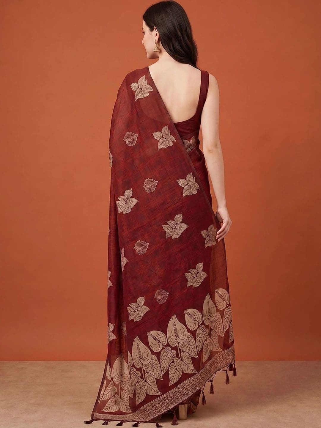 Suha Silk Cotton Saree thumbnail 7