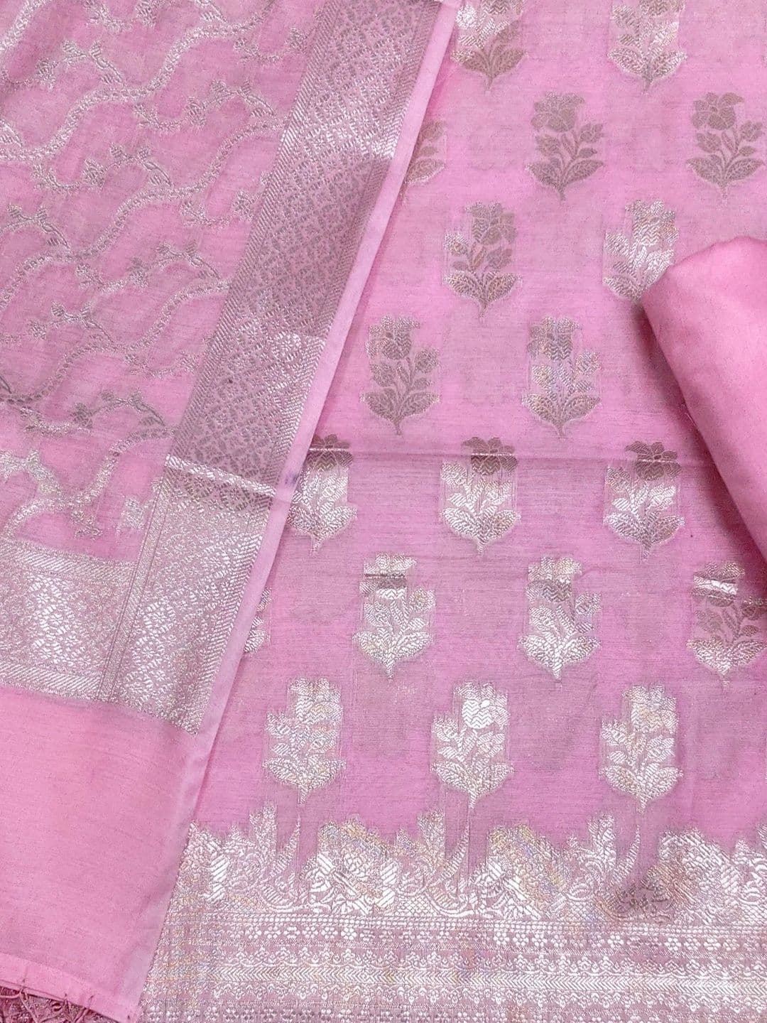 Naveera Unstitched Dress Material - view 1