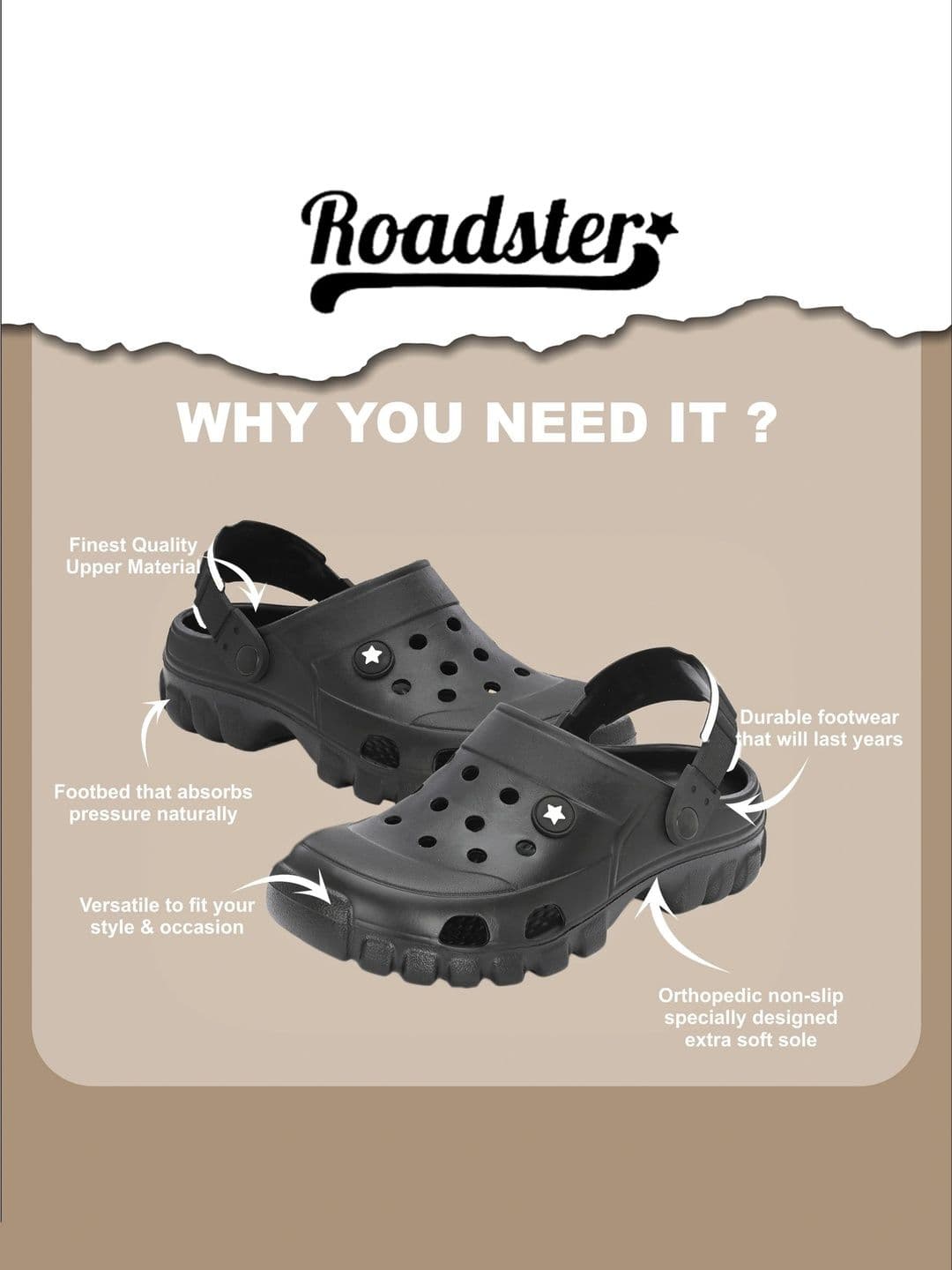 Roadster Men Clogs thumbnail 7