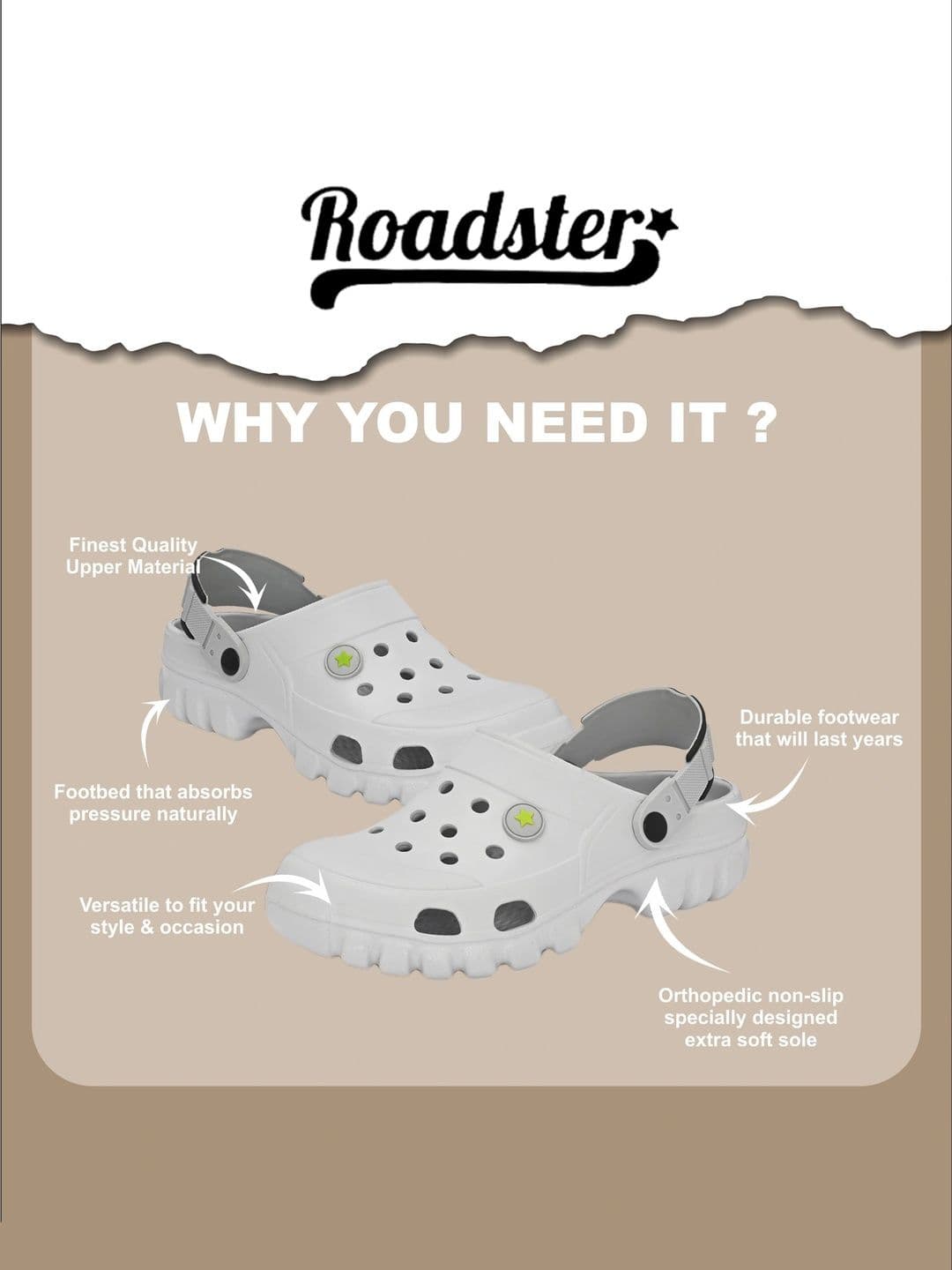 Roadster Men Clogs thumbnail 4