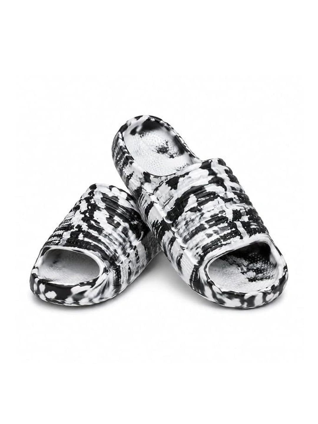 SHOP 24 CARE Men Printed Rubber Sliders - view 1