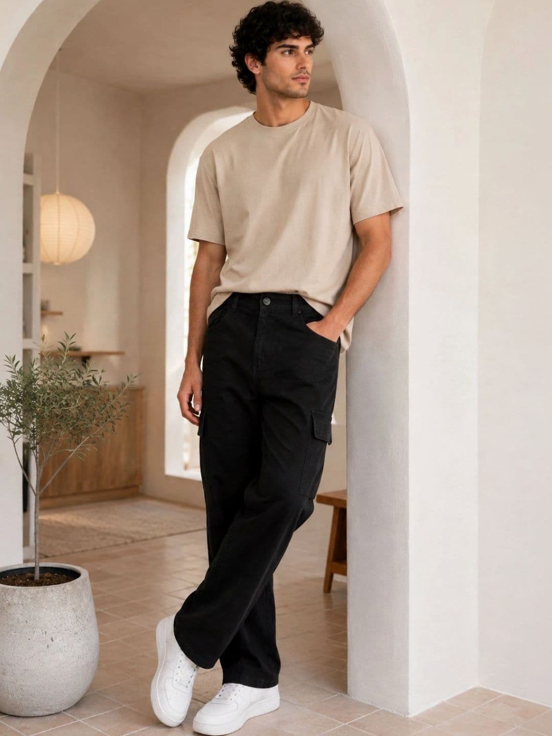 Moda Rapido Men Classic Relaxed Fit Mid-Rise Stretchable Jeans thumbnail 3