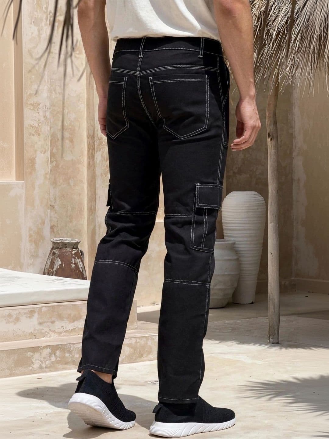 COMFITS Men Classic Regular Fit Mid-Rise Stretchable Jeans thumbnail 5