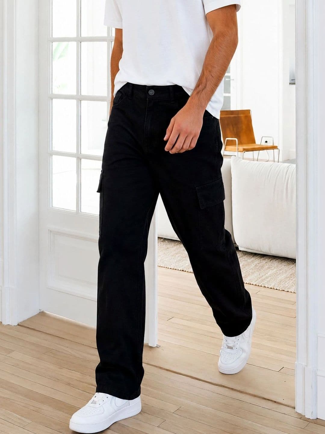 Moda Rapido Men Classic Relaxed Fit Mid-Rise Stretchable Jeans thumbnail 4