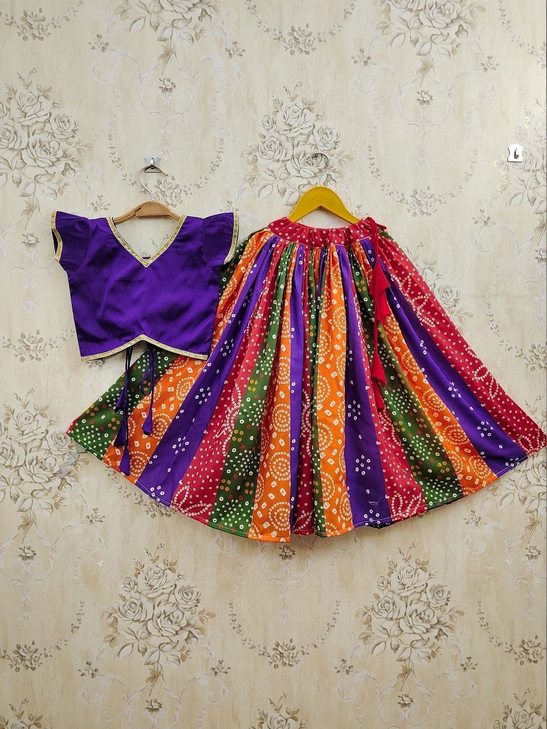 KALINI Girls Ready to Wear Lehenga & thumbnail 3