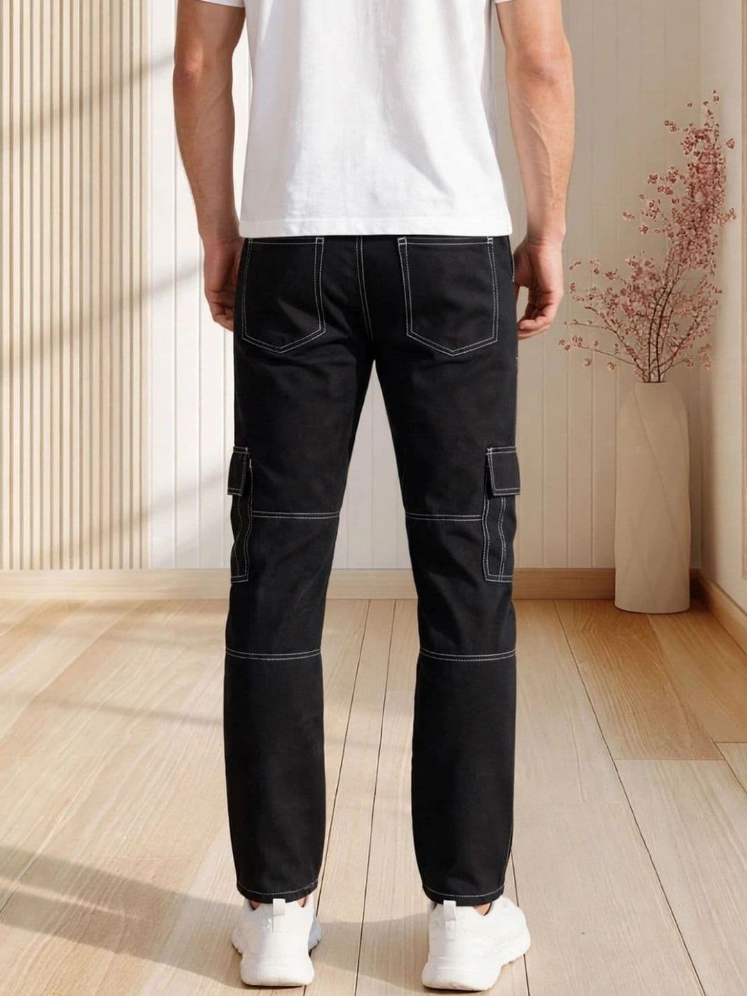 COMFITS Men Classic Regular Fit Mid-Rise Stretchable Jeans thumbnail 4
