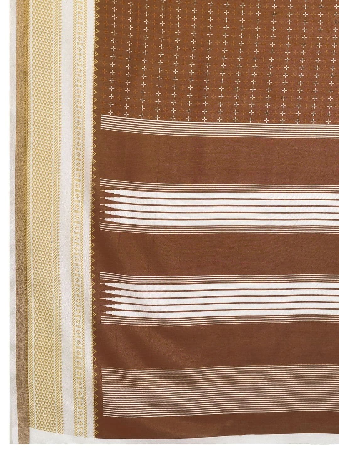 Nayanthara Trends Striped Designer Saree thumbnail 5