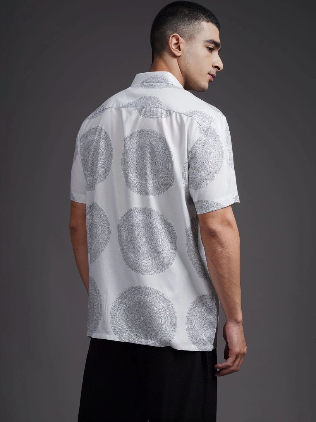 PAUL STREET Men Relaxed Printed Casual Shirt thumbnail 5