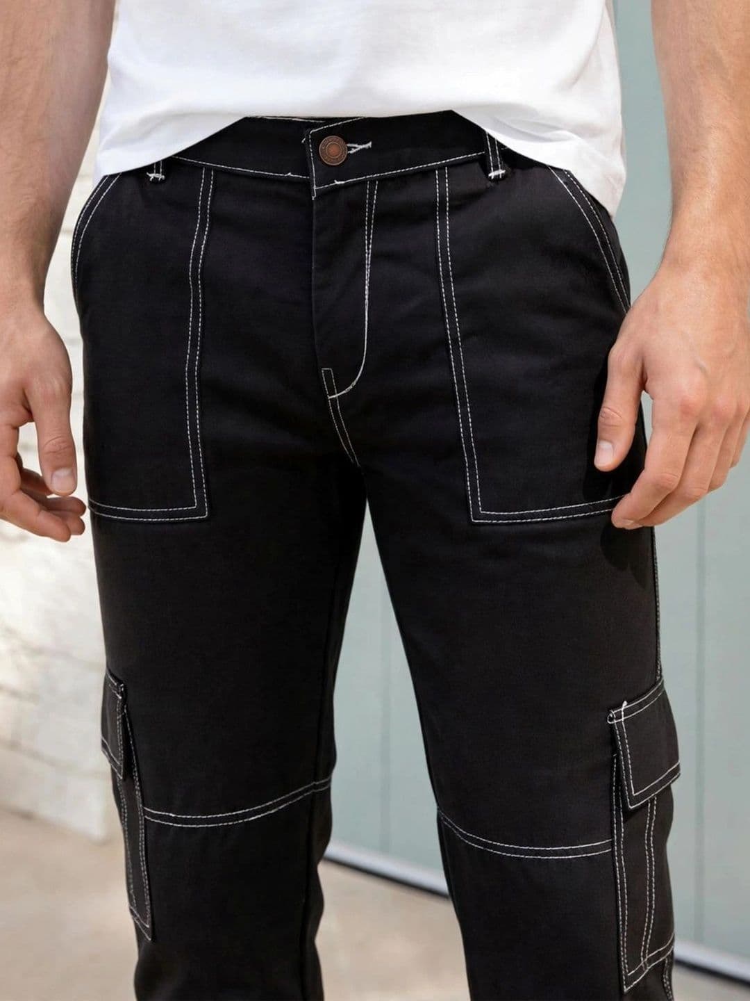 jeancherry Men Classic Regular Fit Mid-Rise Stretchable Jeans thumbnail 3