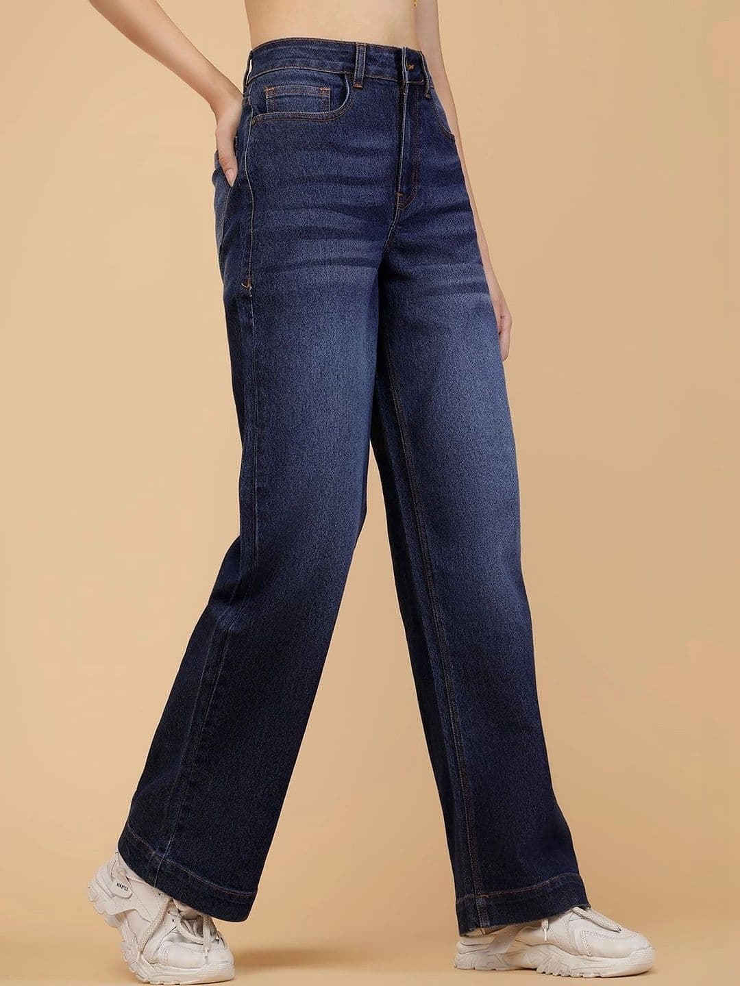 PUELLA Women Straight Fit High-Rise Jeans thumbnail 4
