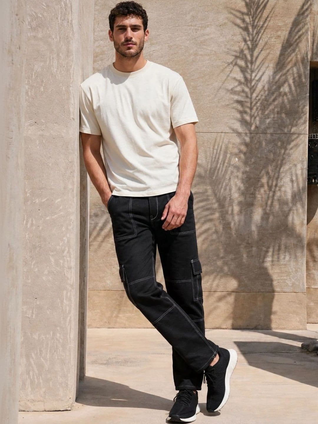 Moda Star Men Classic Regular Fit Mid-Rise Stretchable Jeans thumbnail 4