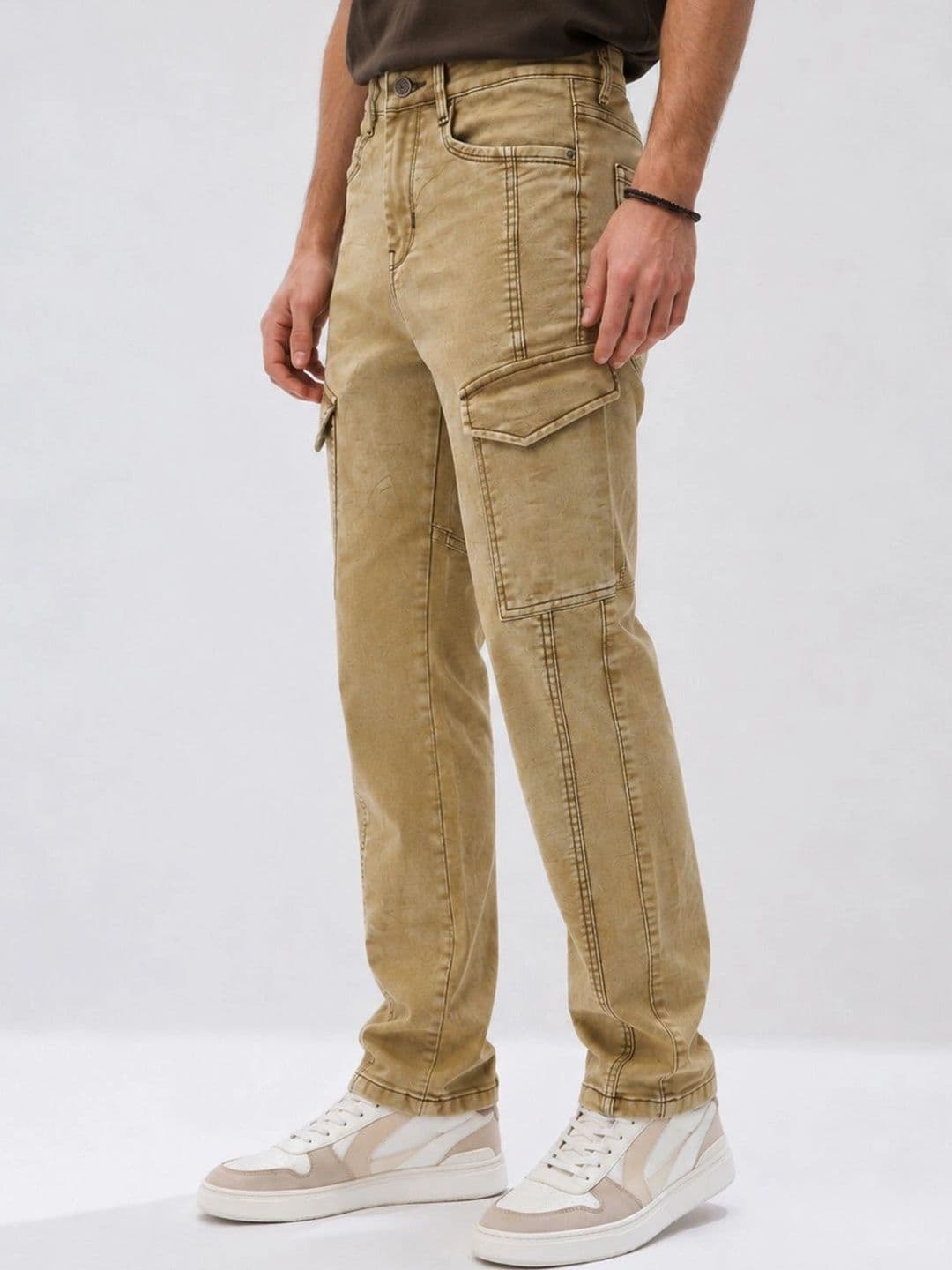 GEX Men Jean Relaxed Fit Mid-Rise Stretchable Jeans thumbnail 3