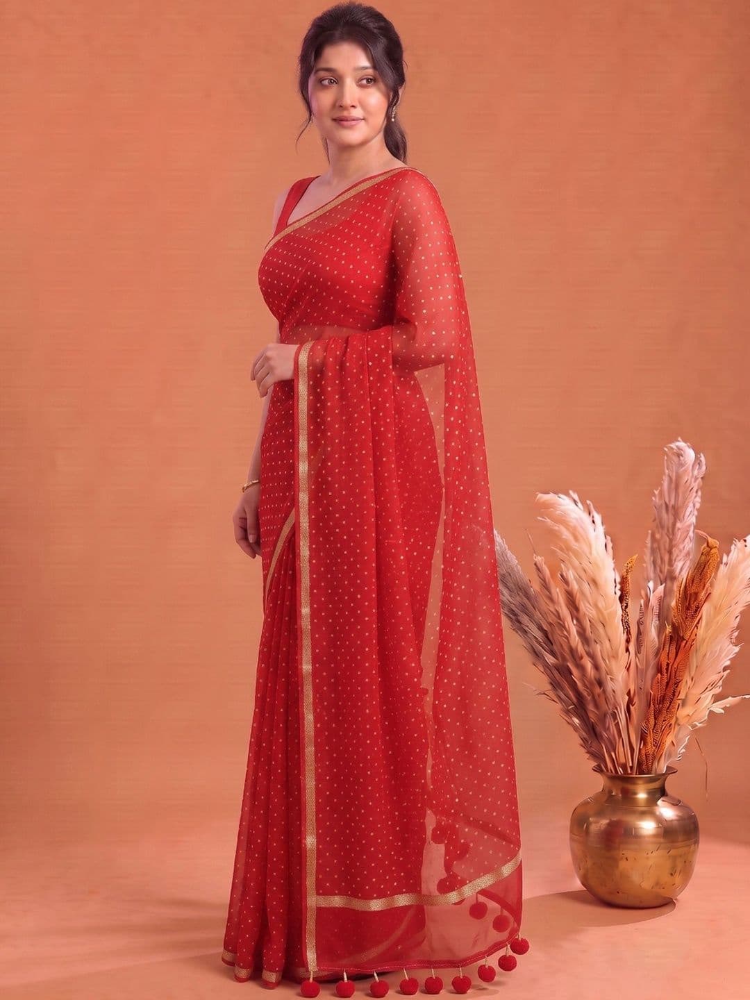 Aparna Ethnic Motifs Zari Pure Cotton Saree thumbnail 4