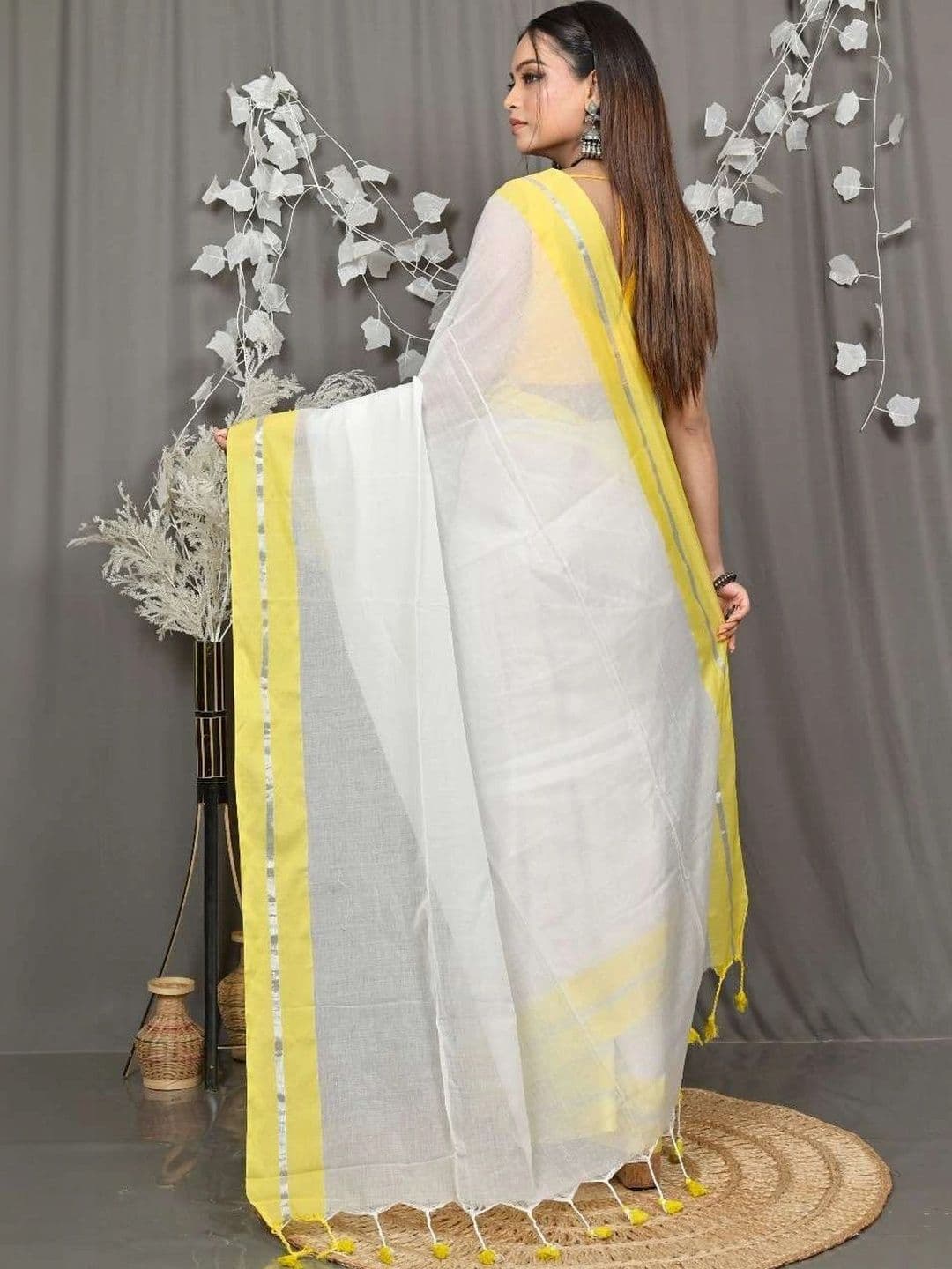 RoyBoni Pure Cotton Taant Saree thumbnail 3