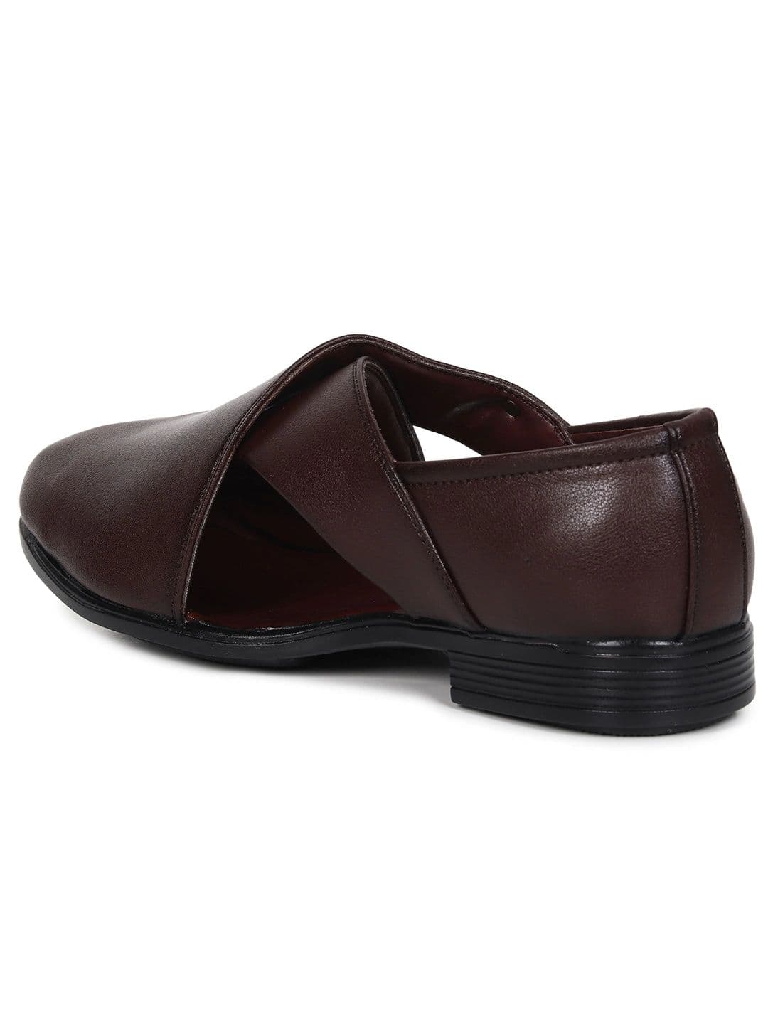HikBi Men Ethnic Leather Shoe-Style Sandals thumbnail 5