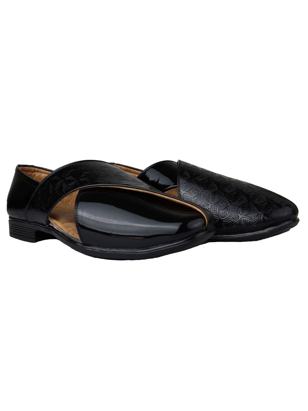 HikBi Men Ethnic Leather Shoe-Style Sandals thumbnail 5